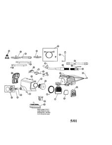Part Location Diagram of 1200160000 Dirt Devil Filter